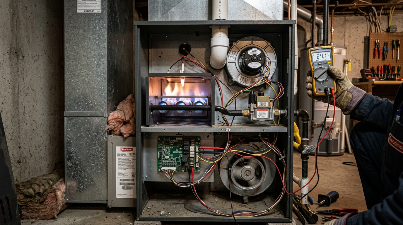 Goodman Furnace Error Codes: Troubleshooting Draft Inducer & Gas Valve Issues