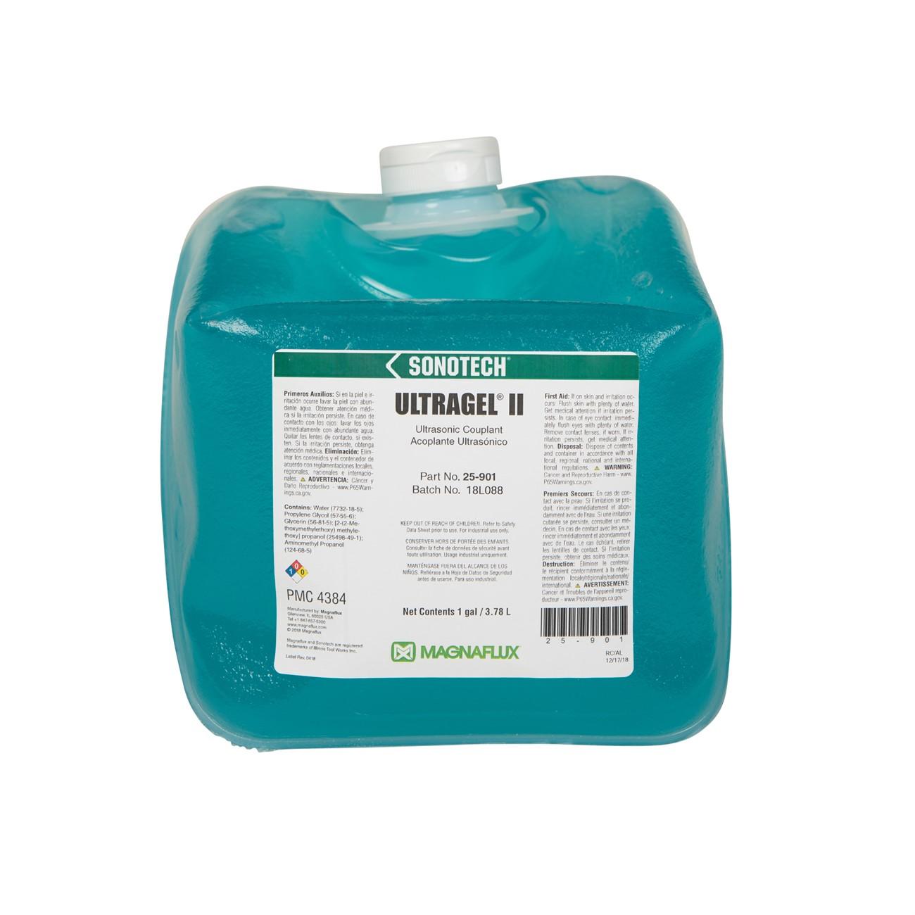 Magnaflux MGX25901 Couplant Ultragel II High Performance Ultrasonic 1 gal 3.78 l