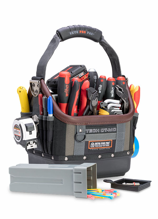 Veto Pro Pac VPP10061 Tech Ot-Mc Compact Op Tool Bag for HVAC/R Systems