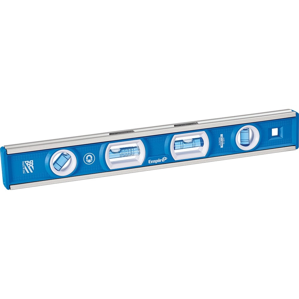 Empire EPLEM81.12 True Blue Magnetic Tool Box Level Aluminum Frame