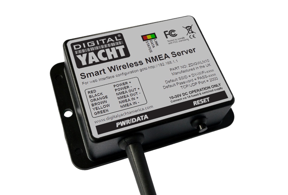 Digital Yacht ZDIGWLN10SM WLN10SM Smart NMEA-WIFI Adapter 4800/38400 Baud