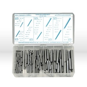 Precision Brand PRE12907 Taper Pins Assortment 100 Pieces