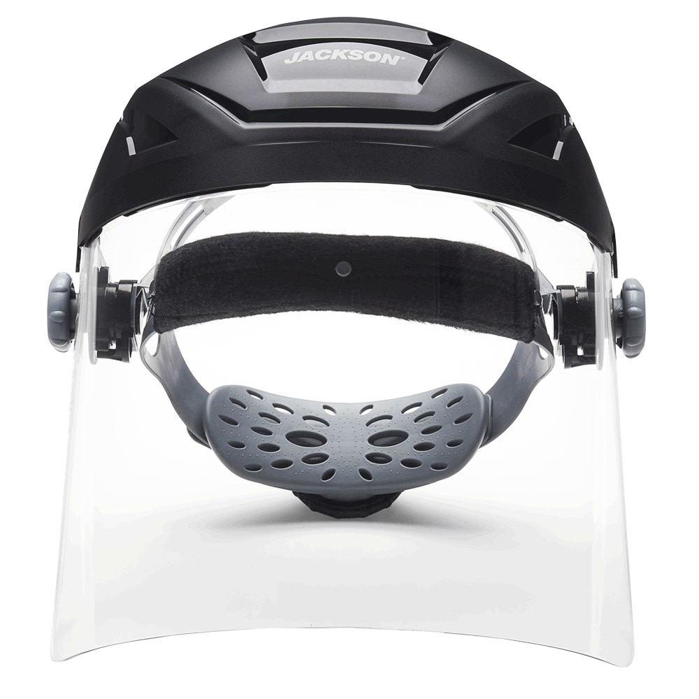 Jackson Safety JKS14262 Headgear and Window Kit F4XP 15 1/2 Inch 8 Inch Black