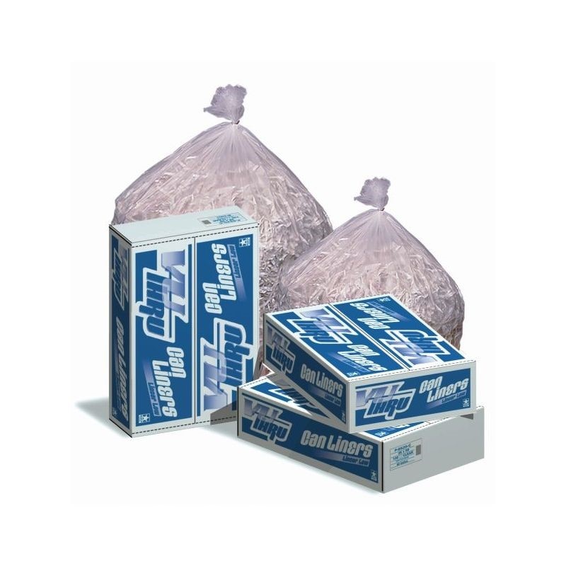 All-Pro ALPP4430XC Vu-Thru LLDPE Can Liner 23 Gallon Clear 95 mil