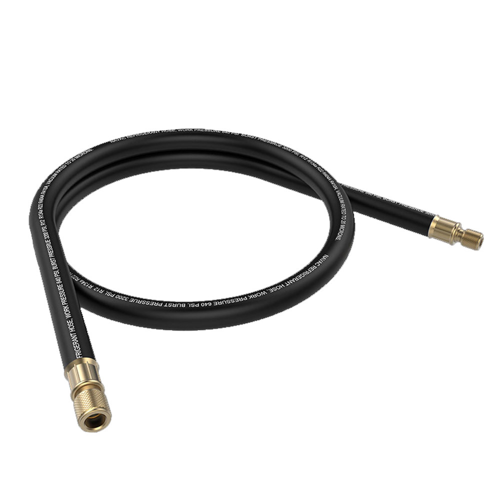 Navac NHB2 Evacuation Hose Black 6 1/2-Inch Recovery Tool for HVAC/R Systems