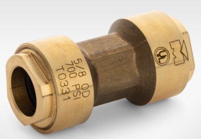 Mueller Refrigerant Line Fitting 1/2 AC Push Coupling