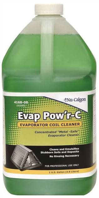 NU-CALGON 4168-08 Evaporator Coil Cleaner for HVAC/R Systems Professional Grade