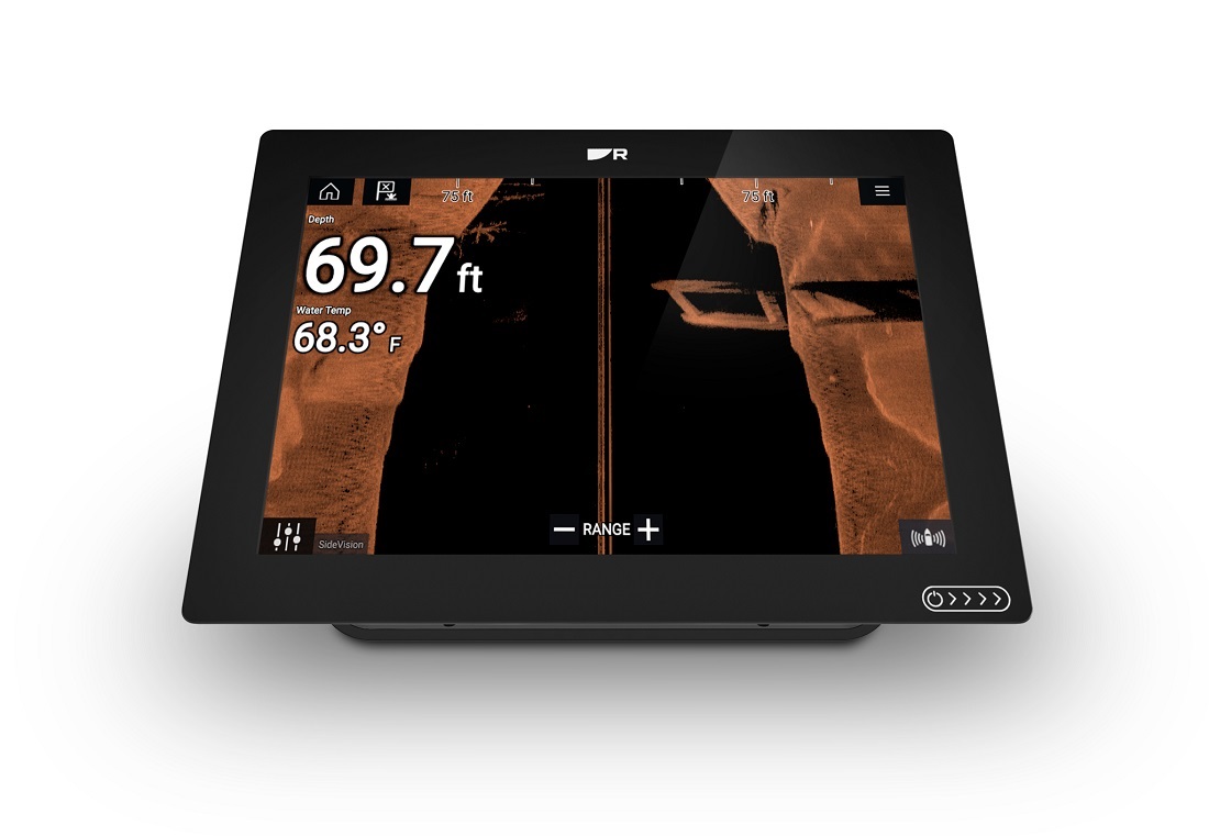 Raymarine E70639-03-102 Axiom+ 12RV 12in MFD RV100 Transom Transducer Lighthouse North America Chart