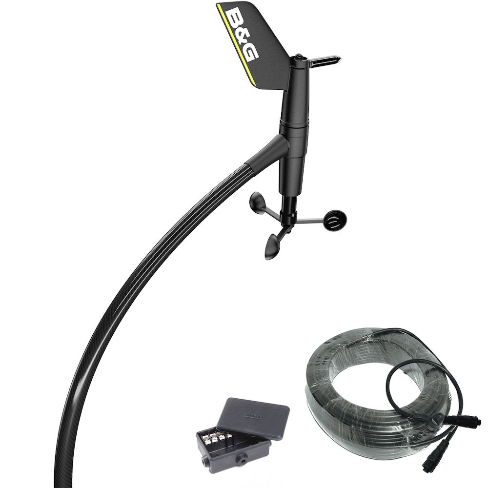 B&G WS710 0.8m Vertical Wind Sensor Pack with 35m Cable and Junction Box