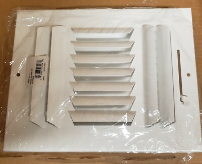 Hart & Cooley Supply Register 303M 14X8 703896 White Reg Metal Hand