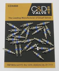 C&D Valve 4460/25 Valve Core 25PK Refrigerant Line Accessory