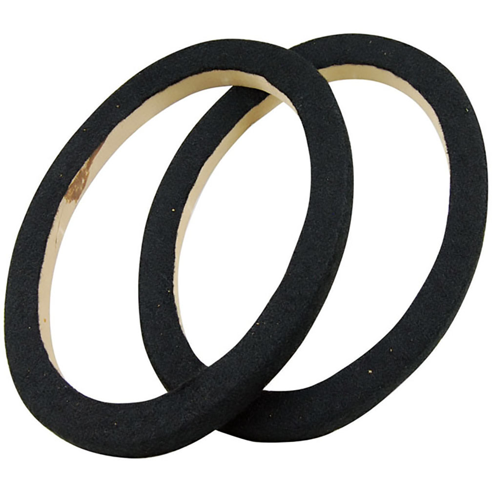 Nippon MDF Speaker Ring with Black Carpet: 6×9″ x 5/8″ Extension (pair)