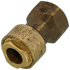 Mueller Refrigerant Line Fitting 1/2 AC Push AC-Push