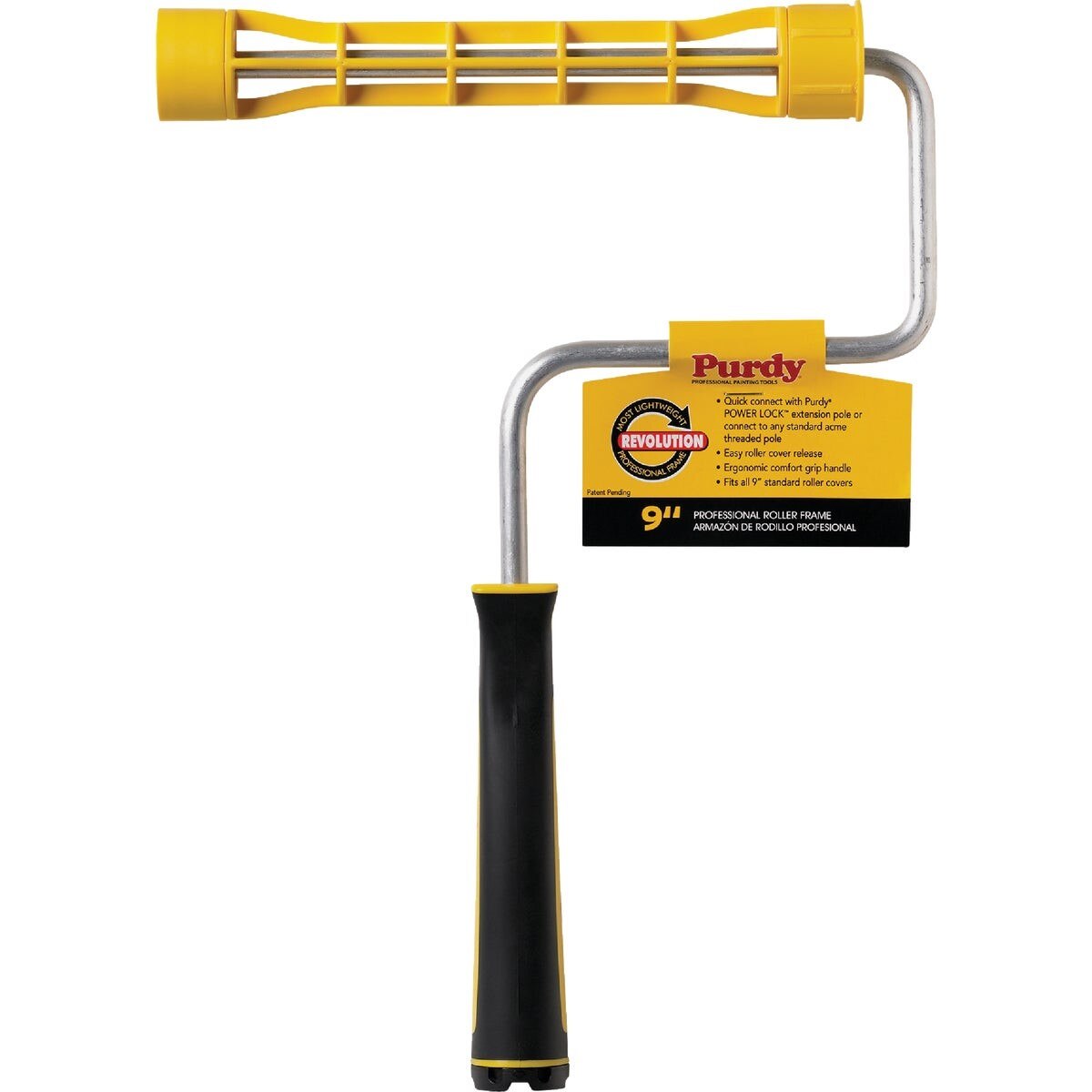 Purdy KRY14A751129 Revolution 9 In. Cageless Threaded Roller Frame