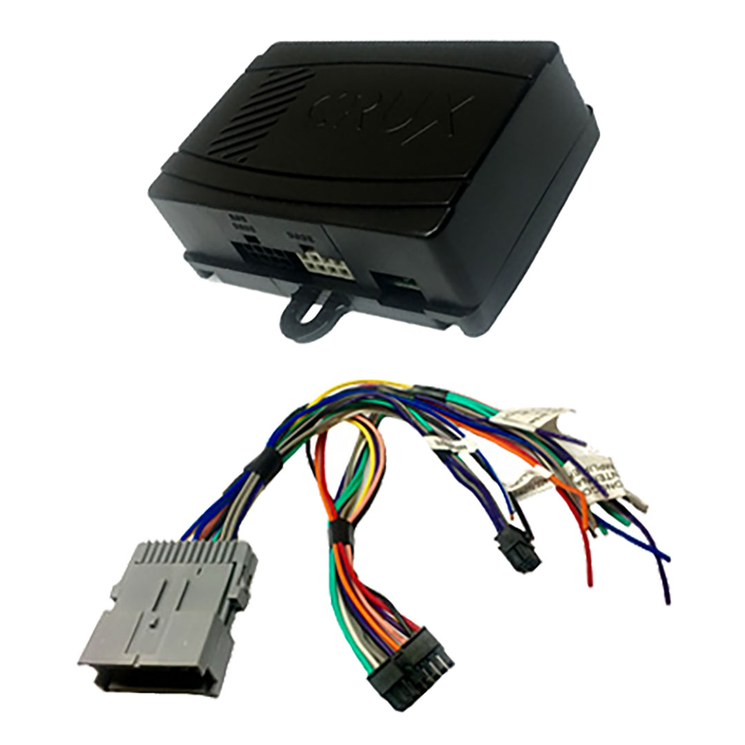 CRUX Radio Replacement Interface for Select ’00-13 GM Class II Vehicles with Chime