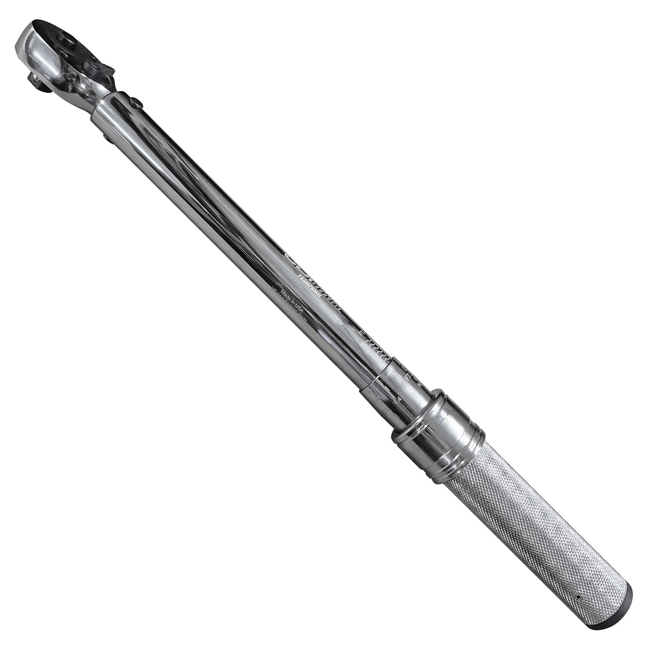 CDI Tools 3/8" Drive 5-75 Foot-Pound Dual Scale Micro-Adjustable Torque Wrench with Non-Slip Grip