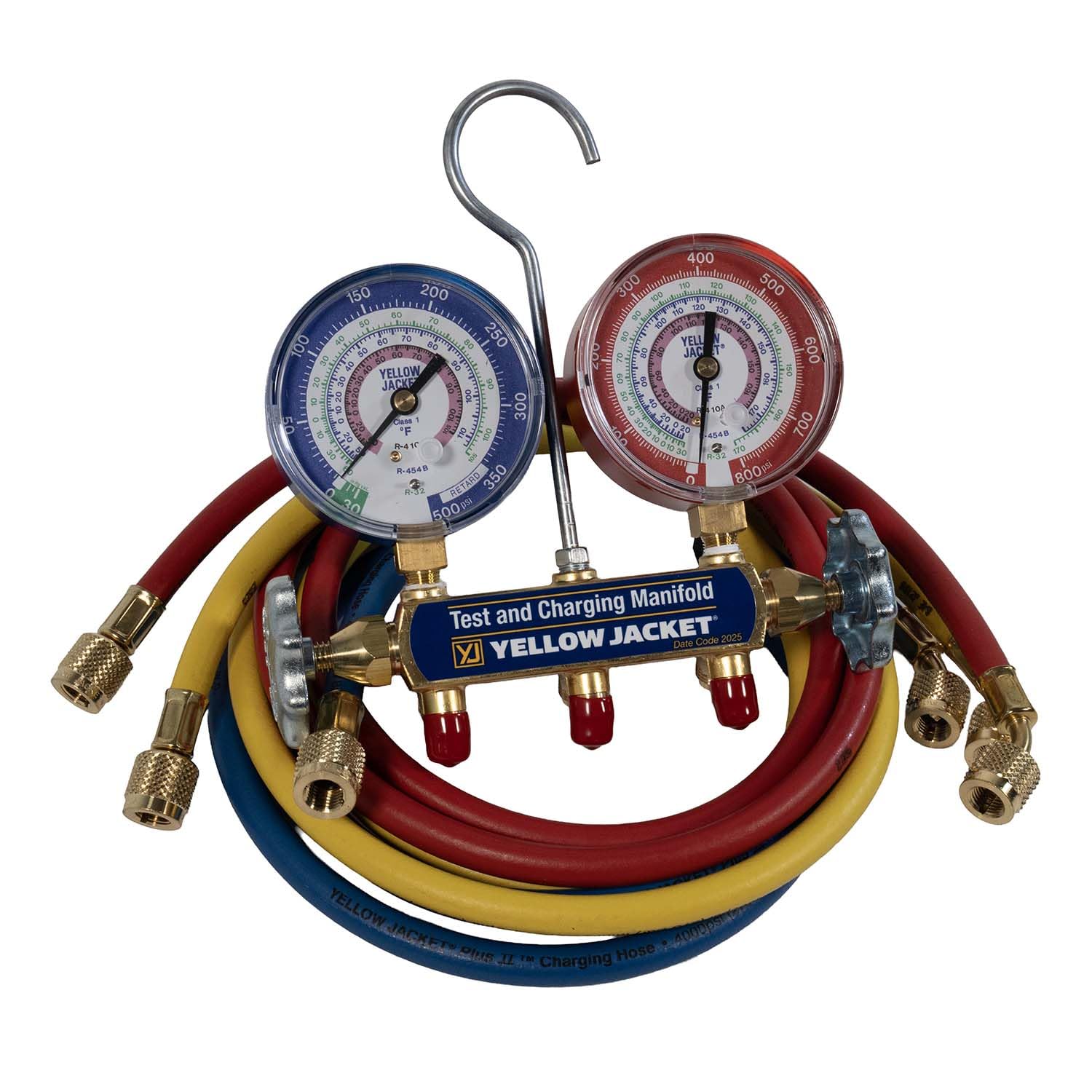Yellow Jacket A2L Manifold With Hoses YJ 42036