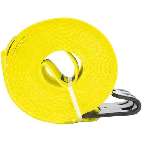S-Line SLI437951030 Winch Straps with flat hook 4" x 30' 5 400 lbs