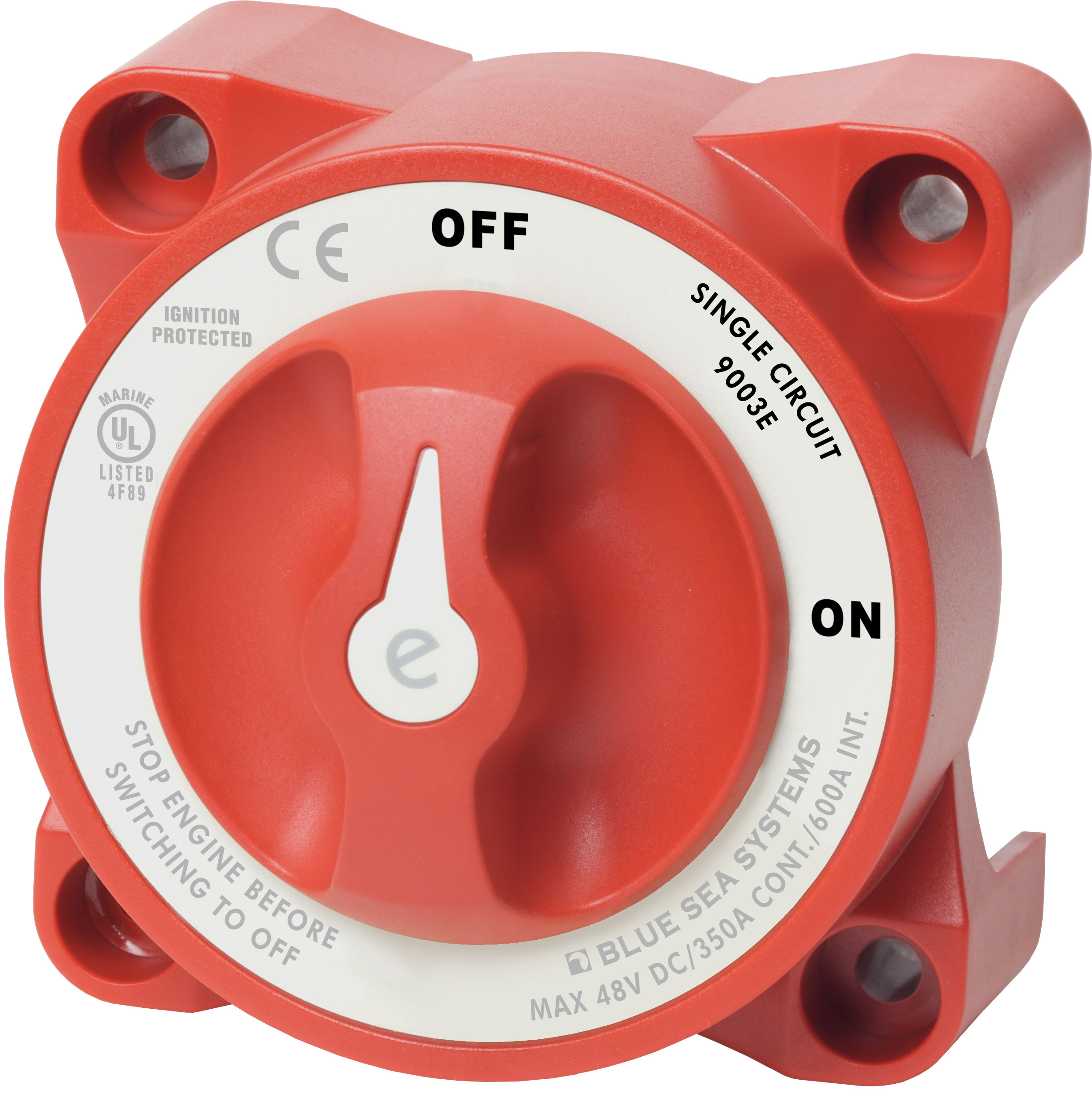 Blue Sea 9003e-BSS E-Series Battery Switch On-Off