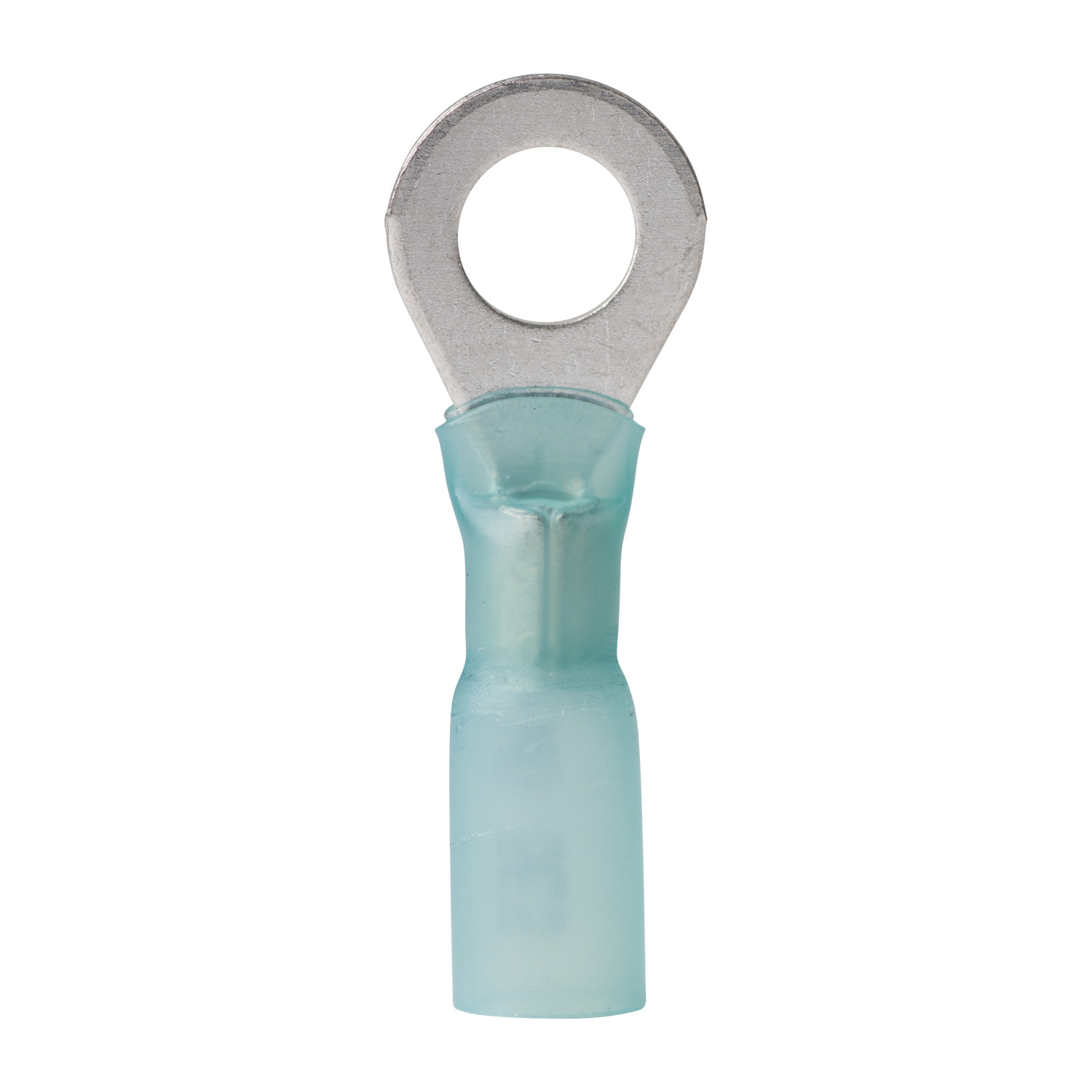 Ancor 311425 16-14 1/4 Ring Terminal Heat Shrink Blue 25 Pack