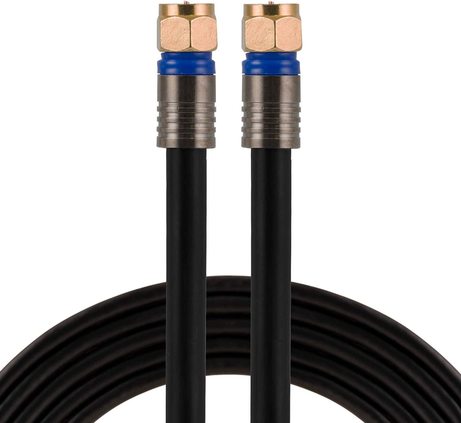 RG6 33732 Coaxial Cable 15ft with F-type Connectors