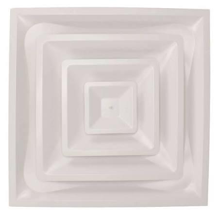 Hart & Cooley FPD3 12 050512 White Steel Diffuser T-BAR
