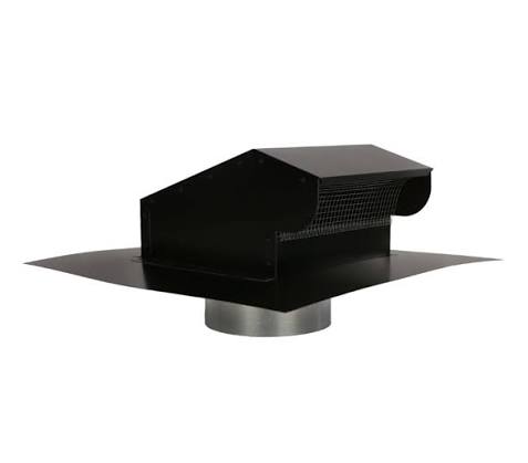 FAMCO Roof Vent 6" Black BK6XBK