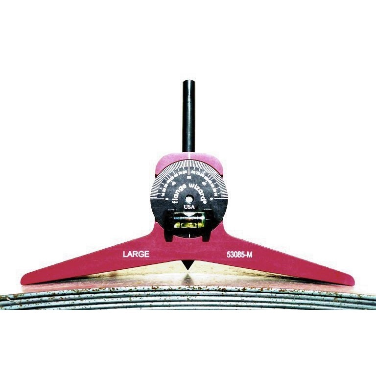 Flange Wizard FLW53085-M Centering Head Dial w/Vial Magnetic Large