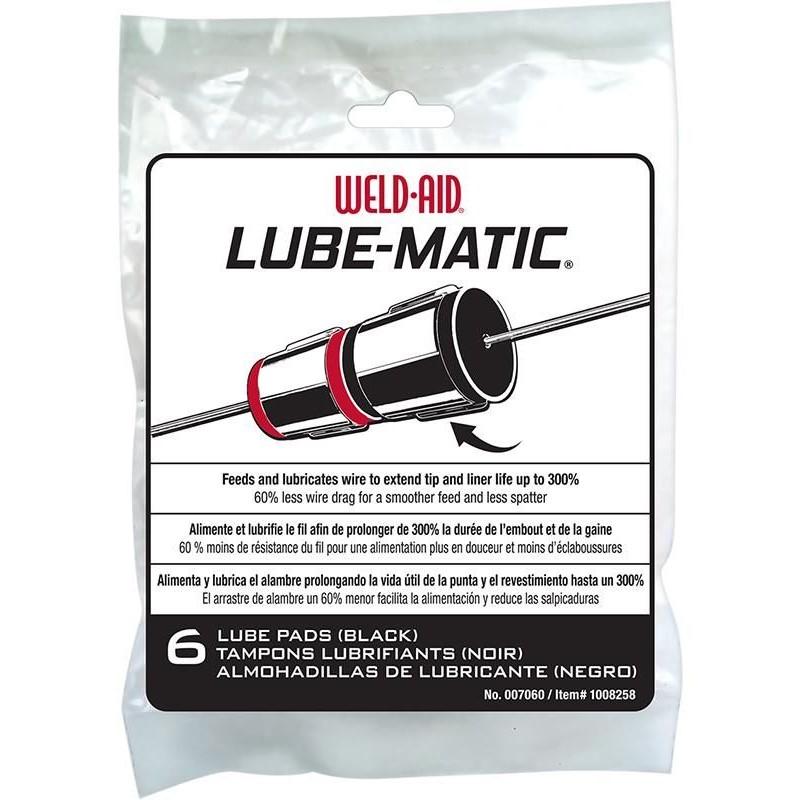 Weld-Aid WEL007060 Lube-Matic Kleener Pads Black