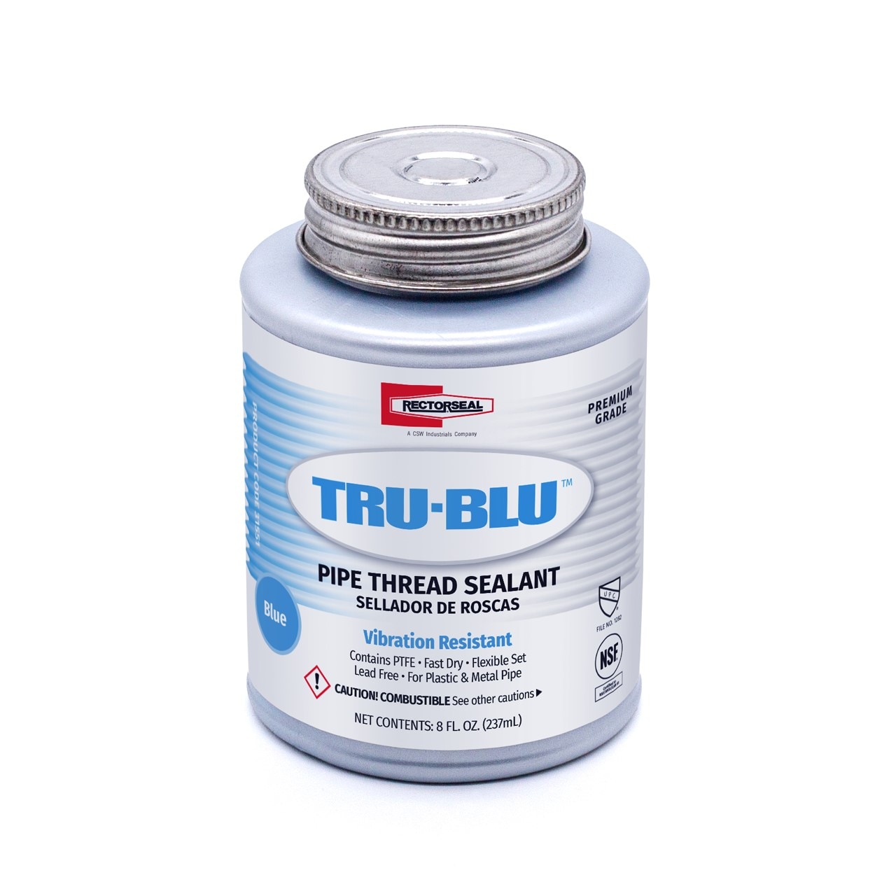 Rectorseal RRS31551 Tru-Blu 8 Oz. Blue Pipe Thread Sealant