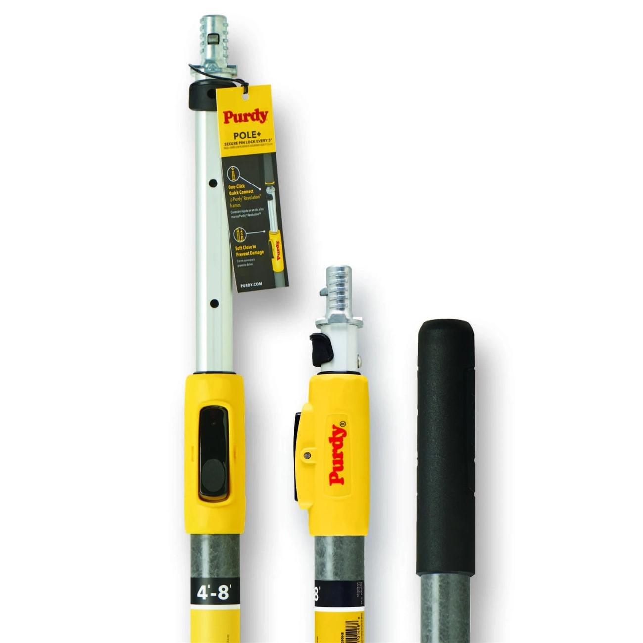 Purdy KRY14P240024 Extension Poles Pole+ 2ft-4ft Aluminum/Fiberglass