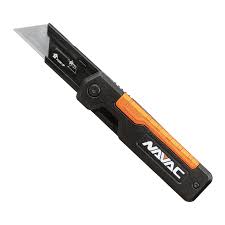 NAVAC Utility Knive 2-IN-1 Compact Folding Knife