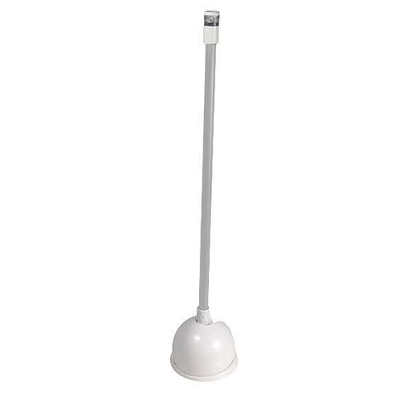 Lumitec Contour 12in Anchor Light, White Sleeve White Base 12/24vDC