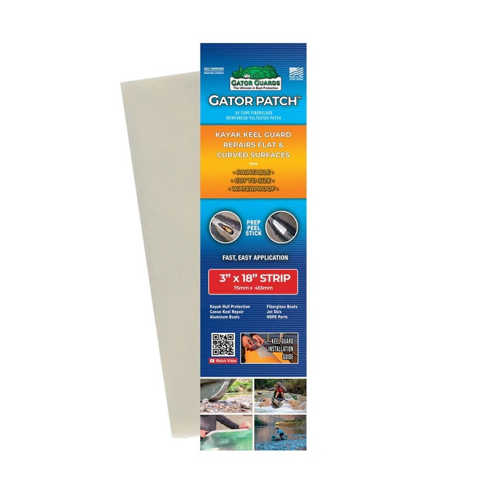 Gator GP-318 Guard Gator Patch 3in X 18in UV Cured Fiberglass Reinforced Repair