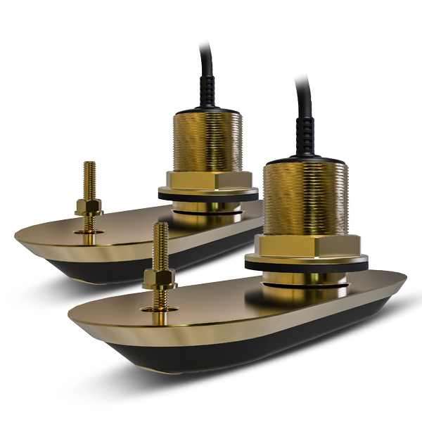 Raymarine T70319 RV-220 RealVision 3D Pair Bronze Thru Hull 20Deg