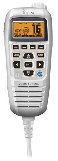 Icom HM195SW 42 EXP HM195SW Command Mic IV Super White Second Station