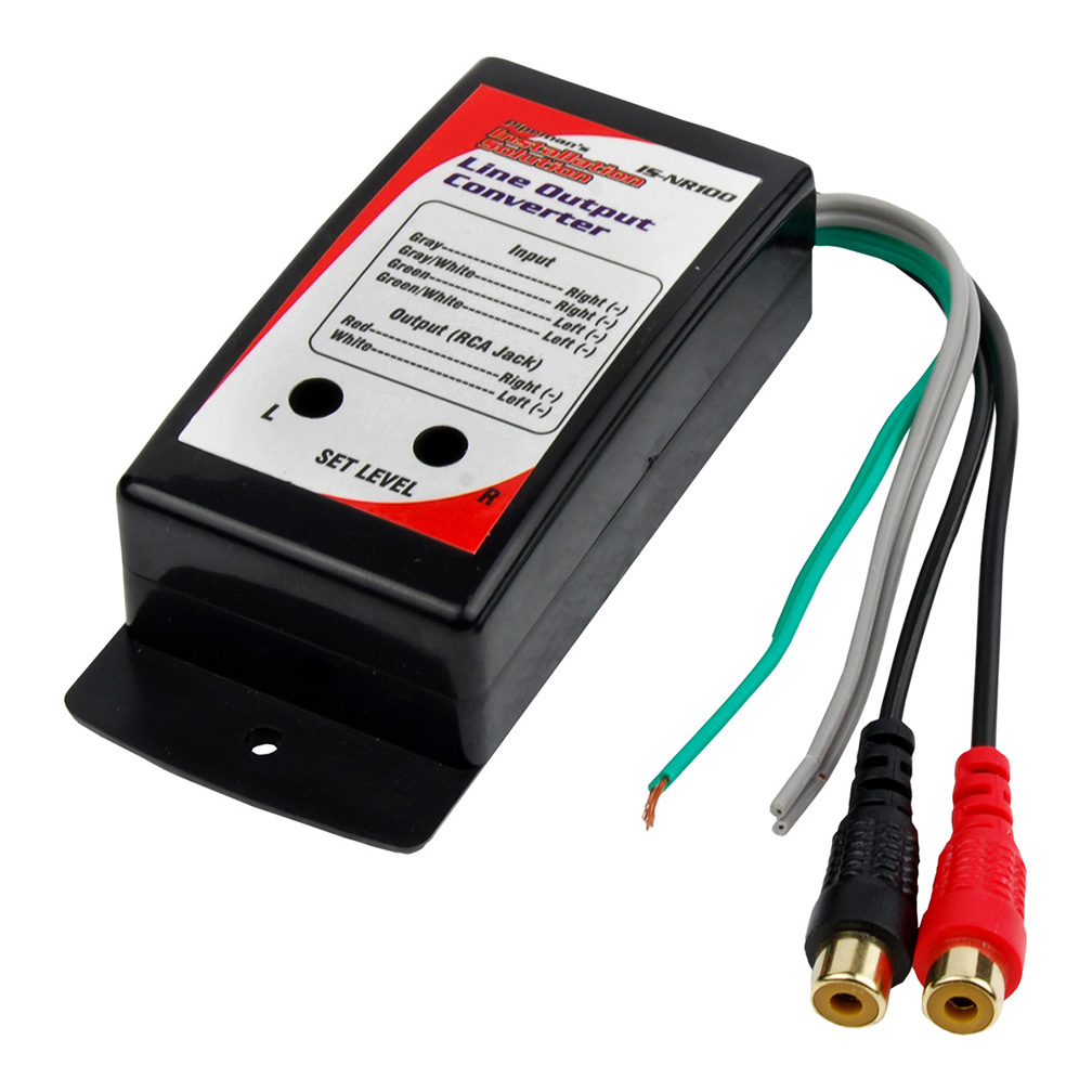 Installation Solution 2 Channel High/Low Impedance Adapter