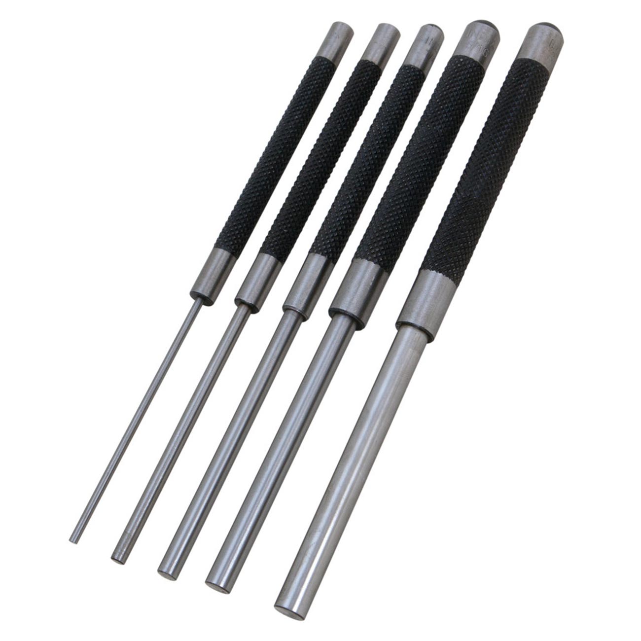 Performance Tool 8"-Long SAE Pin Punch Set (5 Piece)