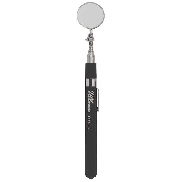Ullman ULLHTE-2 Telescoping Inspection Mirror Round 1-1/4 in dia Pocket Clip