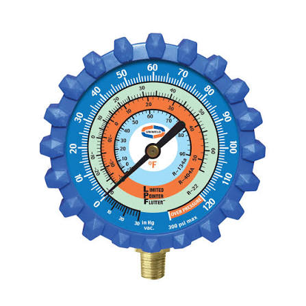 Uniweld Low Side/Blue Manifold Gauge G30LD