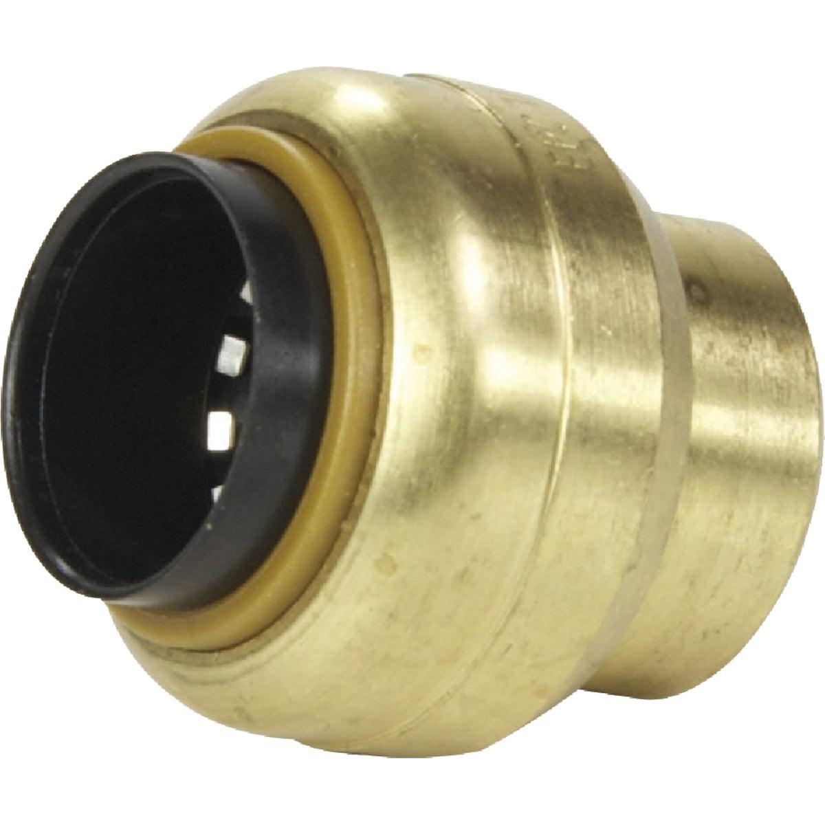 SharkBite SBCU518LFA 3/4 In. Push-to-Connect Brass End Push Cap