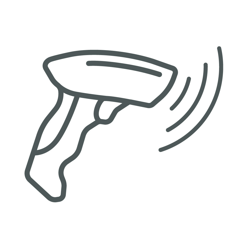 HH492-R1-1USB-5 - Honeywell HH490 Barcode Scanner (USB Kit)