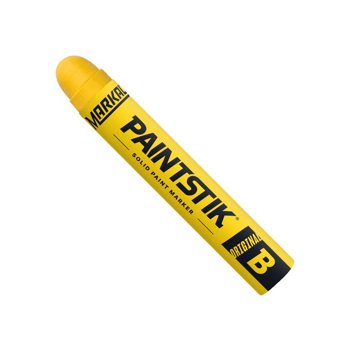 Markal MRK80221 B Paintstik Solid Paint Marker Yellow