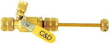 C&D Valve 3930 Core Removal Tool W/Ball Tubing Tool for HVAC/R Systems
