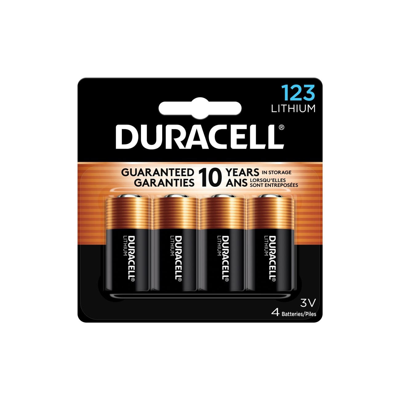 Duracell DURDL123AB4PK Specialty High Power Lithium Batteries