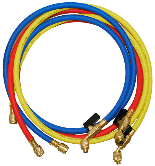 Navac NH5SC Refrigerant Hose Set 5X3 (r Manifold Gauge for HVAC/R Systems