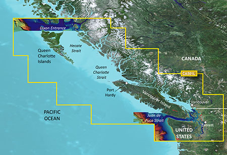 Garmin 010-C0701-00 VCA501L G3 Vision Vancouver to Dixon Entrance