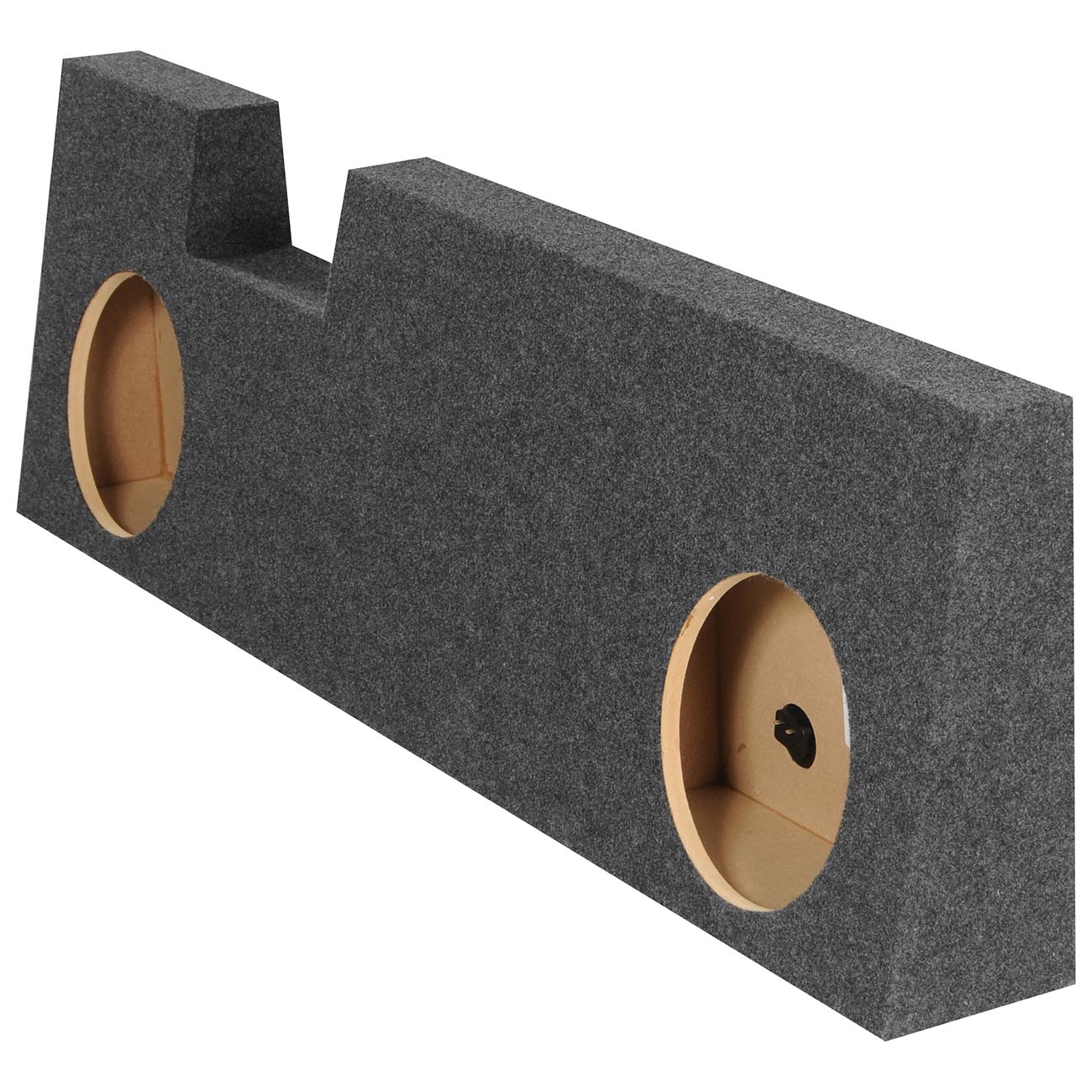 QPower Ford F-Series Super Duty Crew Cab '04-'26 Dual 10" Empty Woofer Box