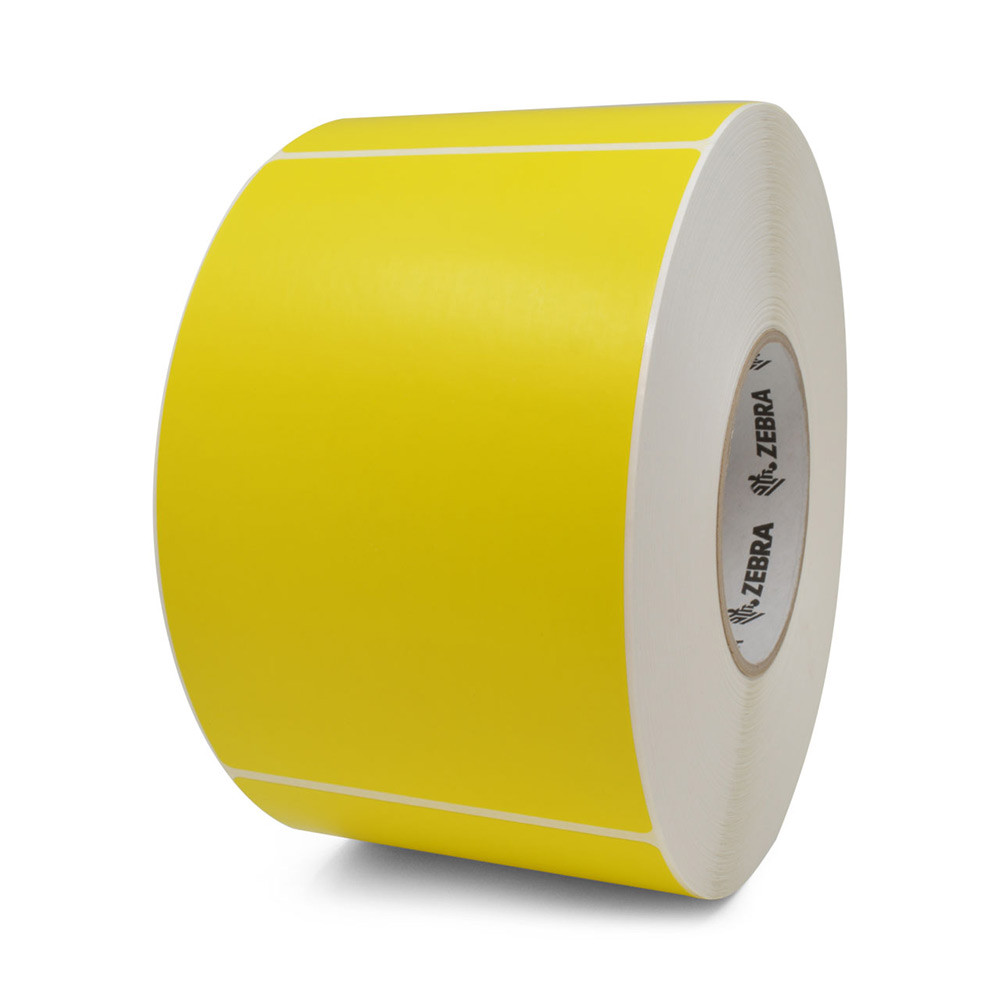 Zebra 4" x 6" Z-Perform 2000T Label (Pantone Yellow) (Case)