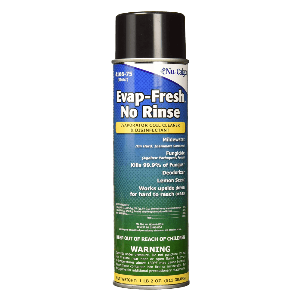 Nu-Calgon 4166-75 Evap-Fresh No Rinse 18-Oz Aerosol Coil Cleaner